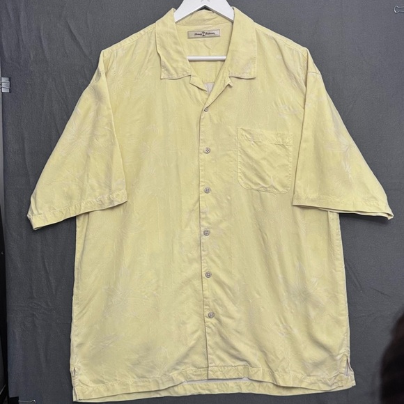 Elegant Yellow Silk Shirt tommy bahamma - Picture 8 of 8